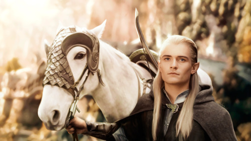 push-pulse: My lovely Legolas from “The Lord of the Rings” in photorealism: 3 with his horse Arod. Background - Rivendell *Tablet: wacom bamboo cth-470;Total time: ~ 75 hoursinspired&#160;: Orlando Bloom &amp; LOTR *no source1920X1080 