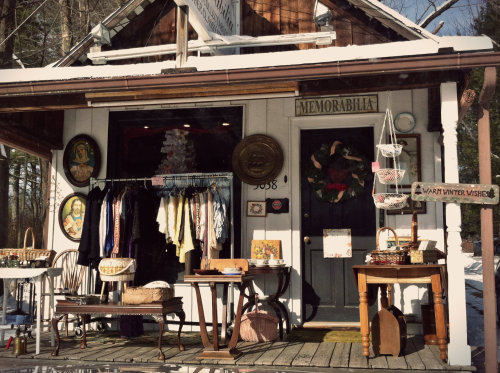 I couldn&#8217;t think of a more fitting name for this transformed cabin in upstate New York, &#8220;Memorabilia&#8221; - I don&#8217;t know about you, but I love to spontaneously stop off at quaint antique shops like this one&#8230;you never know what you might find.