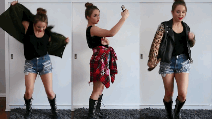 ilovemakeupyt: Lovin’ the dance moves. Check out Alexa's new video on I love makeup, “4 Shades of Alexa” (X) 