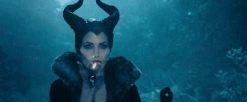 Angelina Jolie as Maleficent (ohh-death/tumblr)