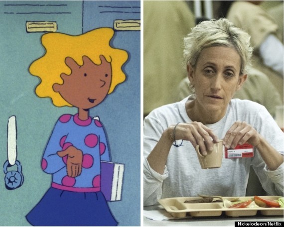 Just started watching Orange Is the New Black, and when Yoga Jones started talking, I thought, &#8220;Hey, why do I suddenly want to turn on Nickelodeon and eat Kraft macaroni and cheese?&#8221;
Oh, that&#8217;s because Constance Shulman, who plays Jones, also voiced Patti Mayonnaise on Doug.
Mind blown. Just a little. Even though we all new Patti was a total bad girl deep down, right?