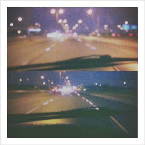 hatelyn: I love driving alone on the highway at night it gives me such a nice feeling 