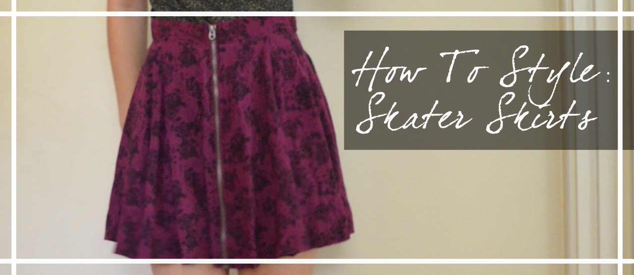 skirt floral zip burgundy lookbook
