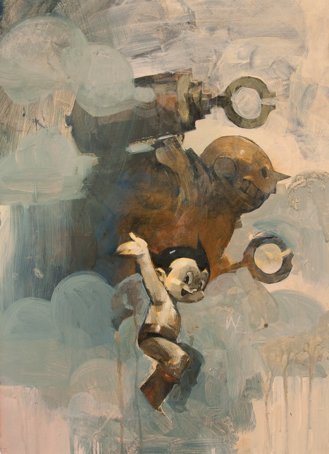 Fantasy Painting by Ashley Wood