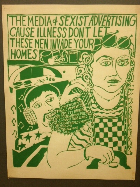True as ever. Poster from the See Red Women’s Workshop exhibition at the ICA London (1974-1990). 