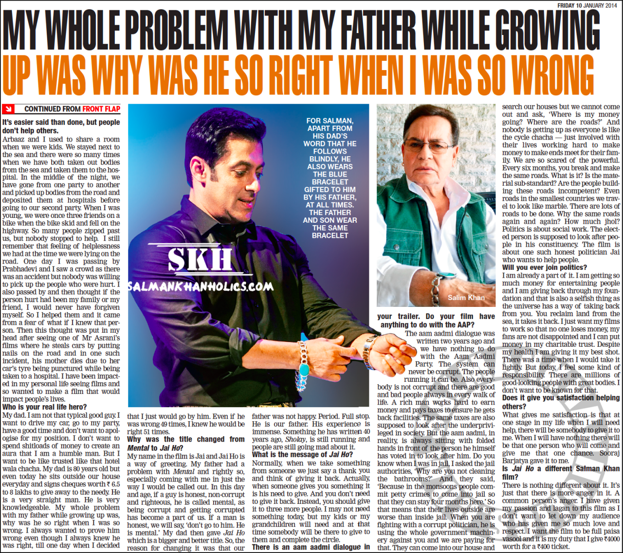★ (Paper; Interview) I am not born to just become an actor: Salman Khan !  Tumblr_mz5xvbECtm1qctnzso2_1280