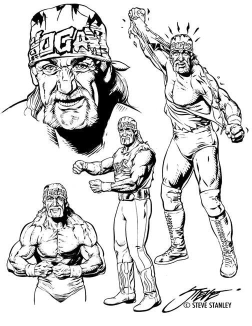 Hulk Hogan Sketch