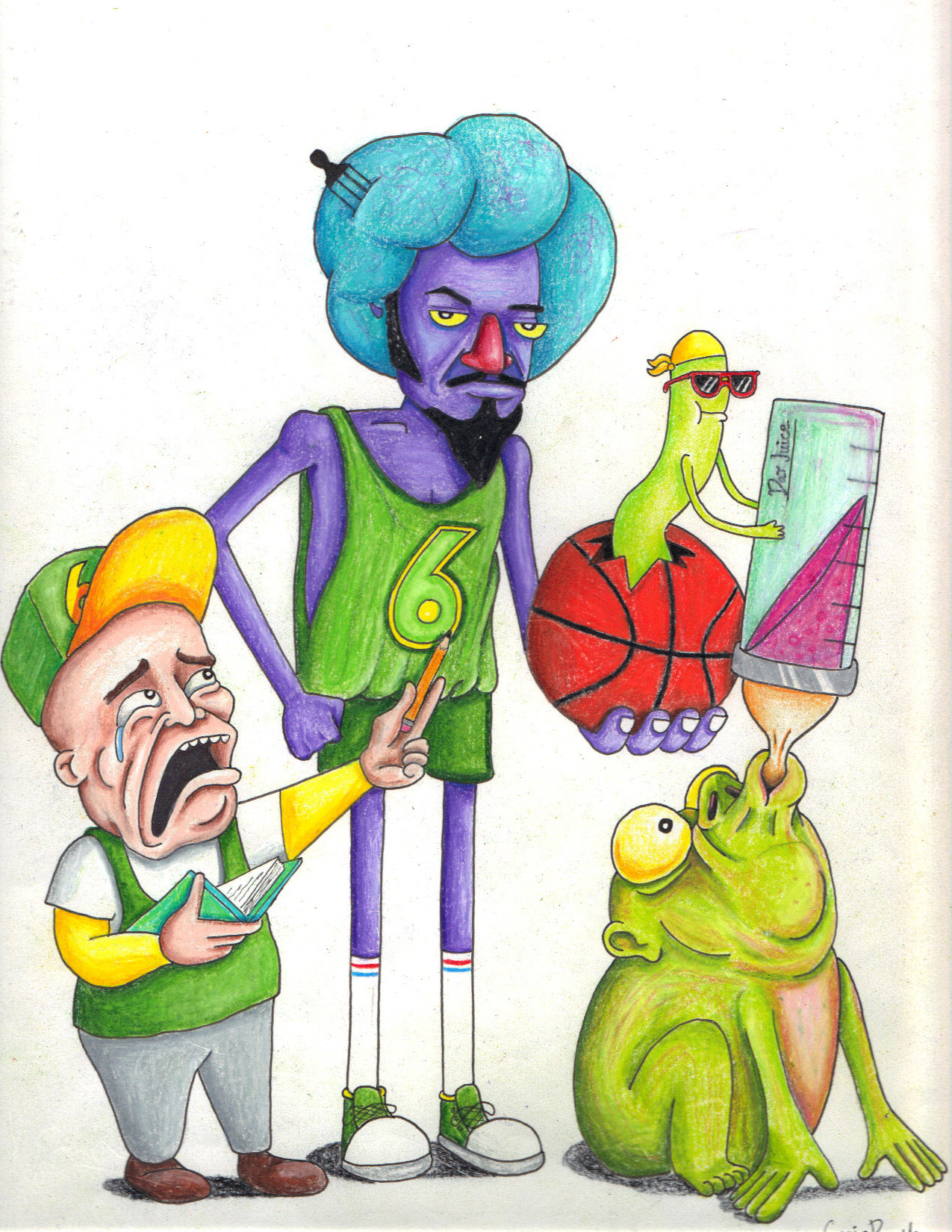 &#8220;Mr. Basketball Jones&#8221; by Craig Boush #swagnocerous
