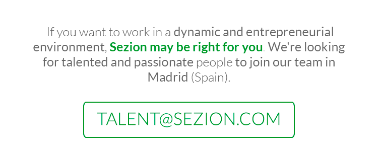 Join our Team in Madrid (Spain)