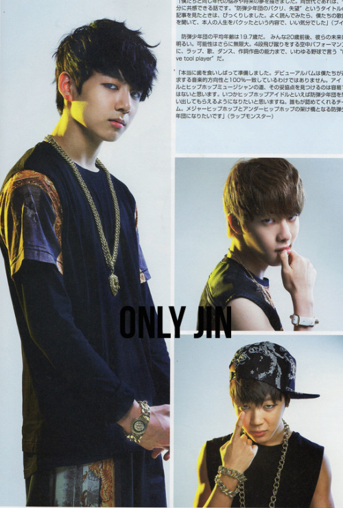 onlyjin:  Billboard KOREA Magazine Vol.2 (don’t edit, crop/remove the logo) @OnlyJin_com