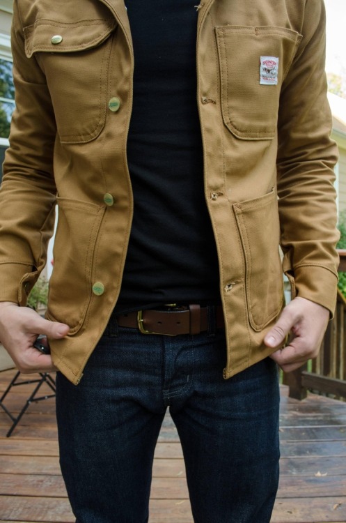 jeans canvas USA Denim mens fashion duck made jacket mens style chore ...