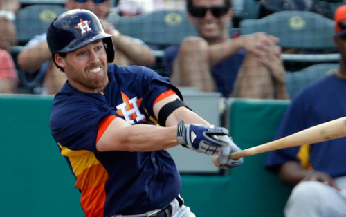 Apropos of our discussion in PRODcast 46, here&#8217;s Houston Astros second baseman Jake Elmore flashing some 70-grade DERP.