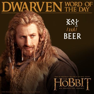 Dwarven word of the day: BeerMore Dwarven words here