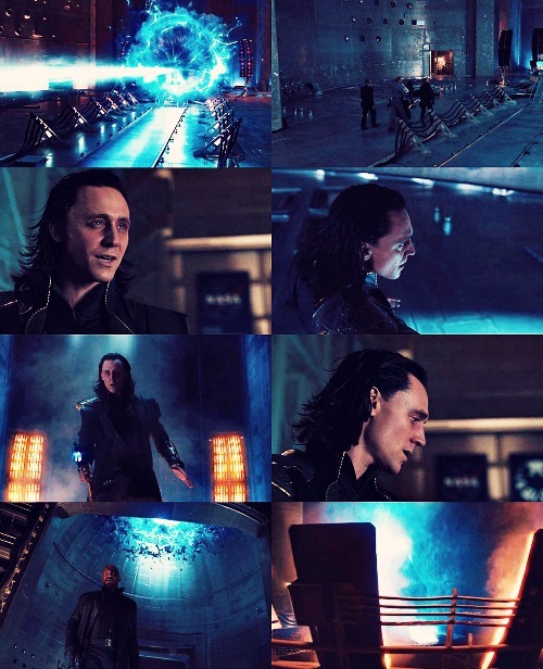  I am Loki, of Asgard. And I am burdened with glorious purpose. 