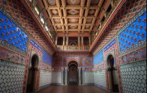 Abandoned Technicolor Castle | Posted by CJWHO.com