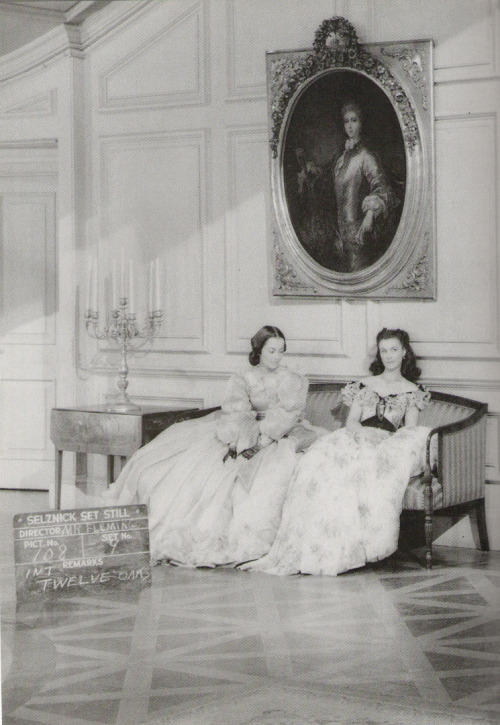 lesbeehive: Les Beehive – Gone with the Wind behind-the-scenes photos (1939) 