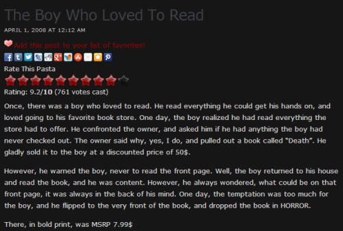 james-p-sullivan:FOR THE LOVE OF GOD JUST READ ITITS THE SCARIEST CREEPYPASTA IVE EVER READ
