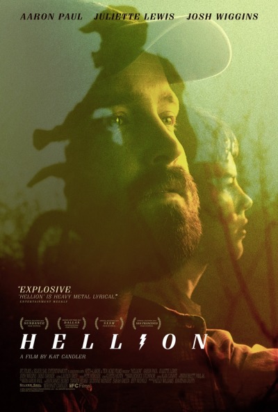 First look at the movie poster for Aaron&#8217;s upcoming film, &#8220;Hellion&#8221;, set for a wide release this summer. 