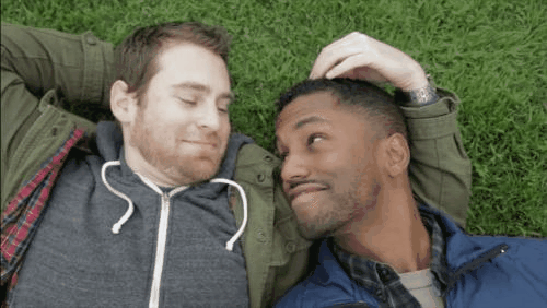 Mature Interracial Gay Kissing 94