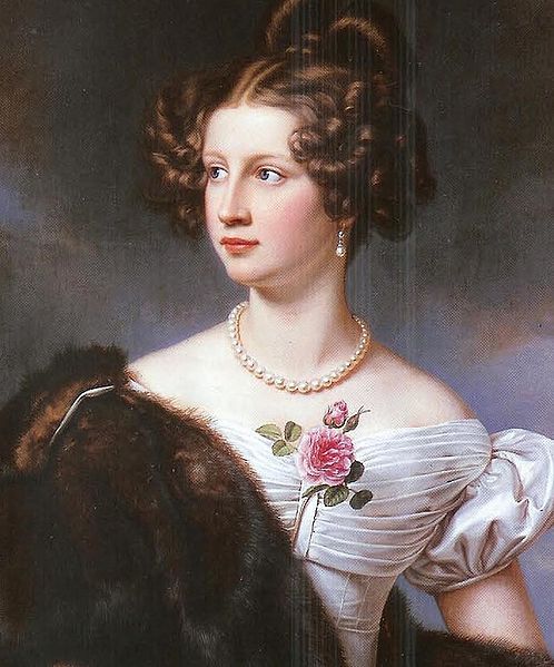 Year 1828 Amalie von Lerchenfeld