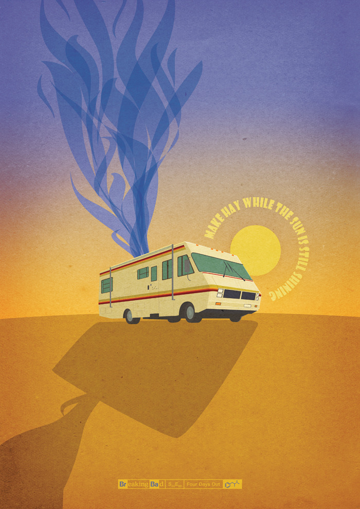 Breaking Bad / S02E09 / Four Days Out Buy on Society6