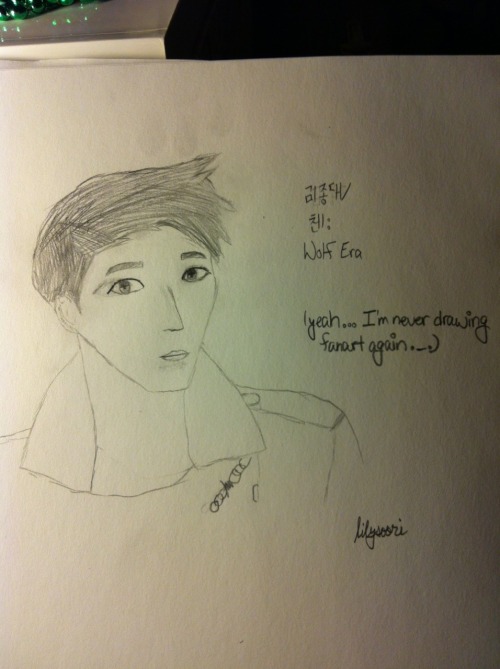 I tried drawing fanart, but it turned into this crap.  I’m sorry Chen :( This is probably my first and last fanart.