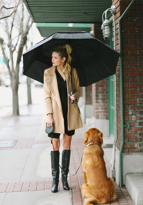 justthedesign: Barefoot Blonde In Coat From SheInside And Dress From Helmut Lang Photography By Jessica Janae Photography 