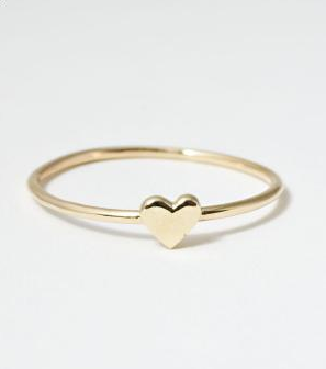 So, I REALLY want this ring. I love it. It is just so simple and delicate. GAH! I probably won&#8217;t ever end up getting it.. but a girl can wish right. Okay, that&#8217;s all.. #3 thing on my birthday wishlist. (via: cat bird shop | $88) 