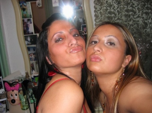 girlfriend on the right? we have hope for you. you can change your duckfaced ways, darlin&#8217;. we believe in you! girlfriend on the left? lost cause, babygirl, lost cause.