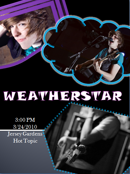 CORRECTION: @_weatherstar_ will be playing at 6pm on the 24th, NOT 3pm! if you&#8217;re in the NJ area, come out and hang!