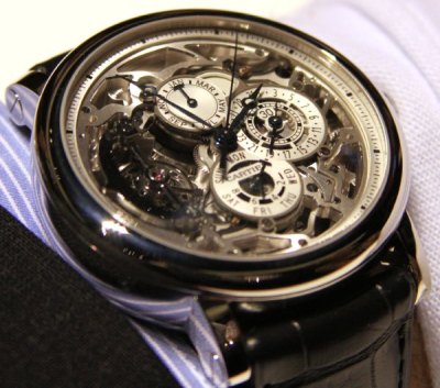 Cartier Rotonde Grande Complication Skeleton Watch