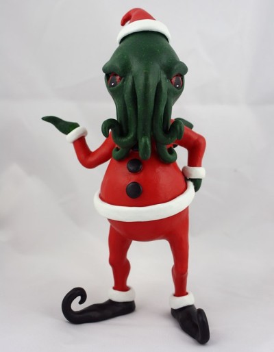 Cthulhu Christmas Elf by DraigAthar on Etsy