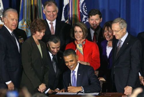 Obama signs Don't Ask, Don't Tell repeal