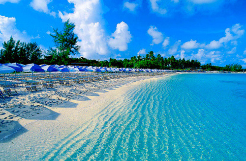 Blue Umbrellas, The Bahamas photo via shaazzbabiiee