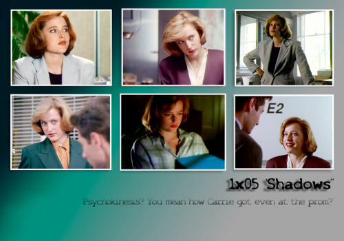 The X-Files Season 1 ‘Shadows” Scully