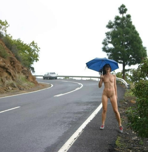 Nude Sex On Road 9