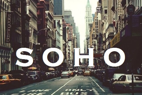 I love soho in New York :) 