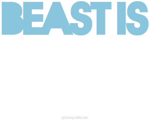 super-beast:  a little love from B2UTY to B2ST