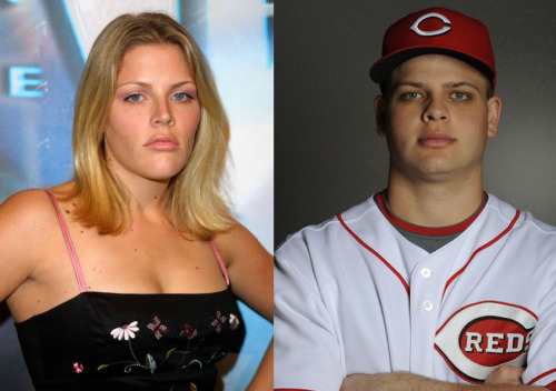 Separated at birth: Busy Phillips and Devin Mesoraco (h/t to Courtney)