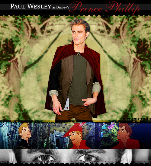 ★ Disney Live Action Dreamcast ★↳ Sleeping Beauty || Paul Wesley as Prince Phillip