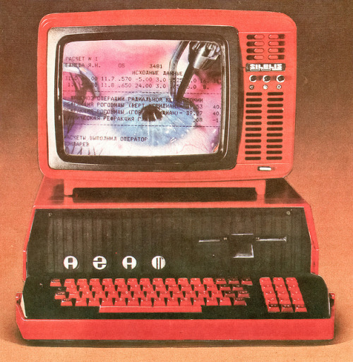 The Agat computer from the Soviet Union.