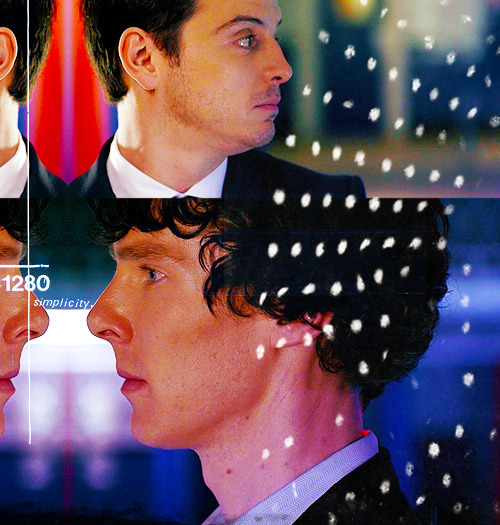  why does anyone do anything? because i’m bored. we were made for each other, sherlock. 