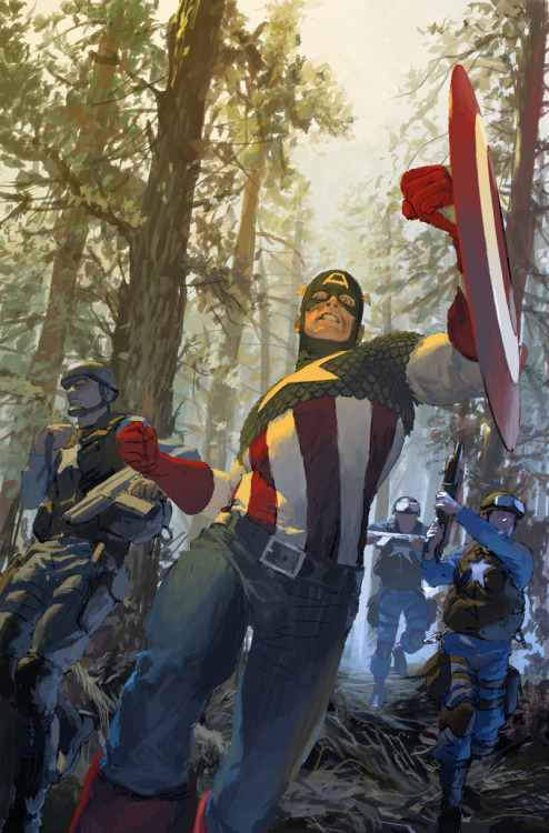 Captain America #602 Cover by Gerald Parel  capitão américa