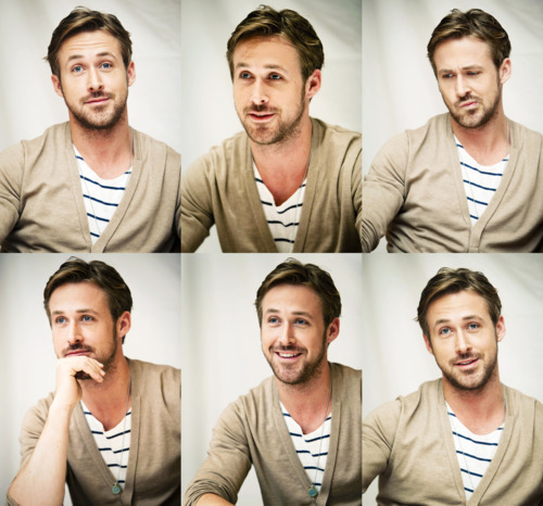 Ryan Gosling cute series of pictures