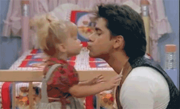  “Who was your first kiss?” “John Stamos.” 