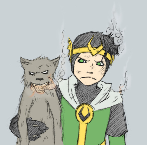 muffin-button:

~THE ADVENTURES OF LOKI AND THORI~
Spoilers,...