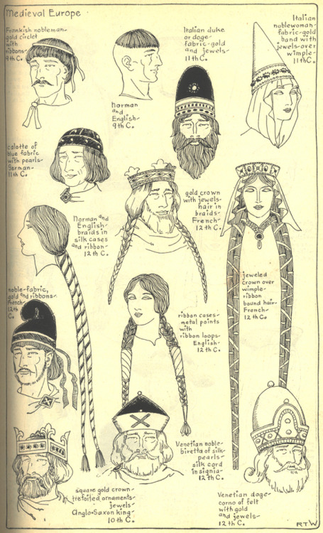 The Hairstyles In The Medieval Europe For Men 6