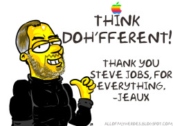 5) Daily Doh Steve Jobs- 593 notes