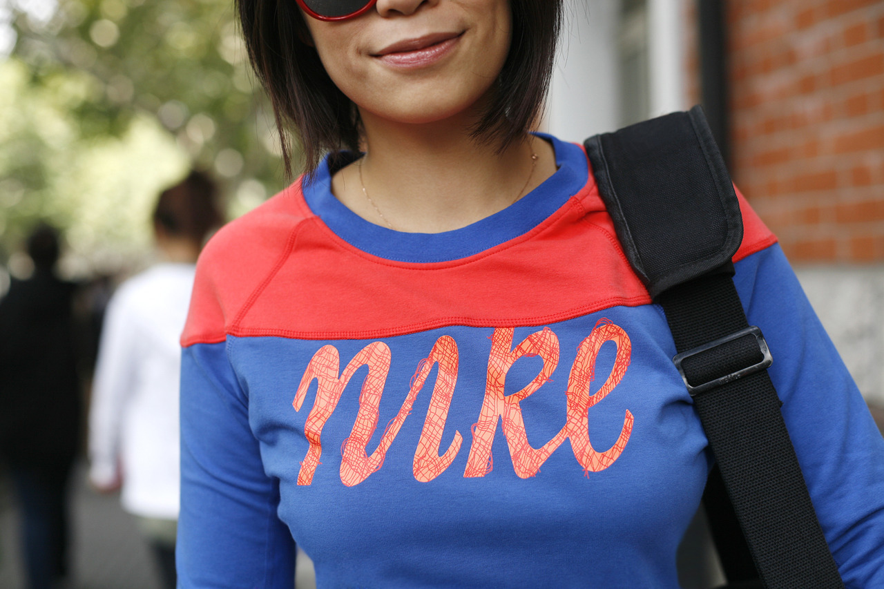 FOUND IN SHANGHAI | SHOP THE LOOK Nike Miler Women&#8217;s Running Shirt
