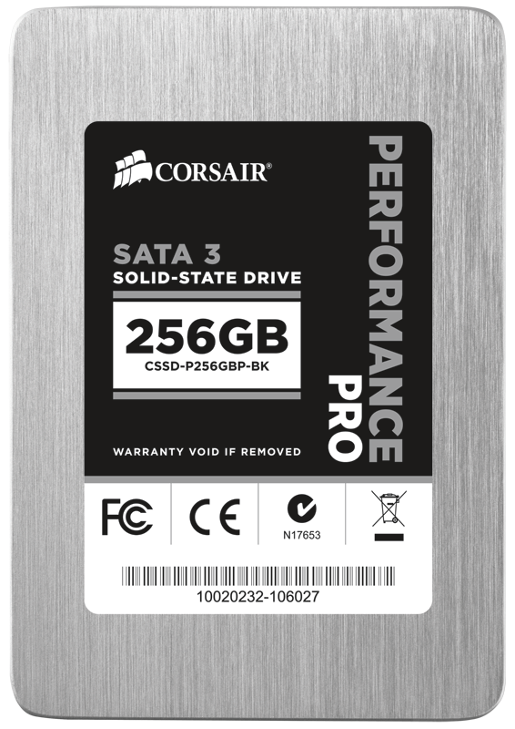 The hardware: a large SSD